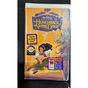 Walt Disney's The Hunchback Of Notre Dame VHS Sealed READ